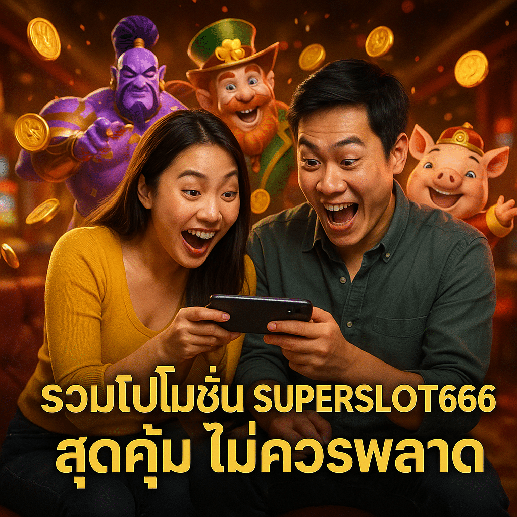 รวมโปรโมชั่น SUPERSLOT666 สุดคุ้ม ไม่ควรพลาด