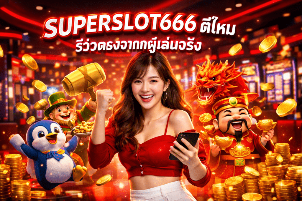 SUPERSLOT666 ดีไหม รีวิวตรงจากผู้เล่นจริง